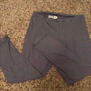 Blue Stripe Leggings